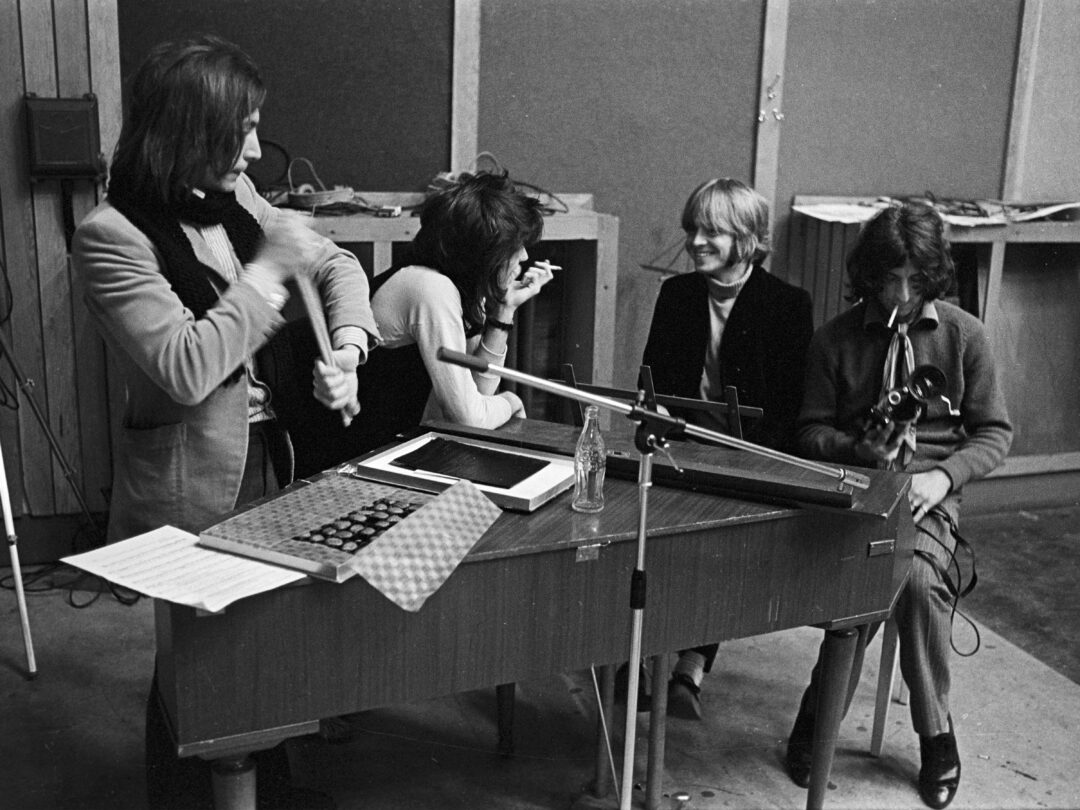 Recording session at Olympic Sound© Ethan Russell